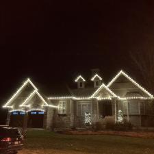Christmas lights installation in st sauveur 3